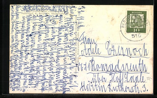 Paffendorf, Ortspartien mit Kirche, Ansichtskarte  - Picture 2 of 2