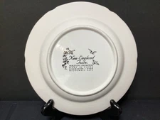 TABLETOPS UNLIMITED NEW ENGLAND TOILE Harvest Salad Plates (J23-112025-000s)