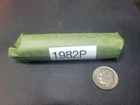 50 Coin Roll - USA - 1982P - Roosevelt - Dime - 1st yr w/ Mint Mark