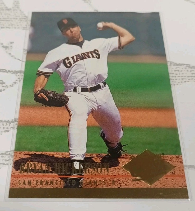 1994 Fleer Ultra Baseball Card San Francisco Giants#588 Bryan Hickerson