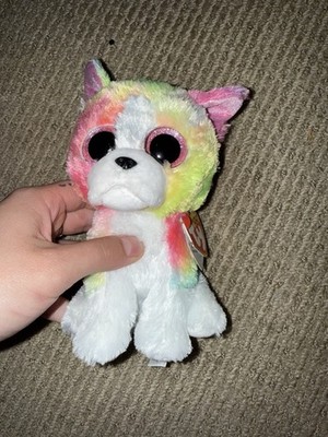 TY BEANIE BOOS - ISLA the 6'' BULLDOG - CLAIRE'S EXCLUSIVE - NEAR PERFECT TAG