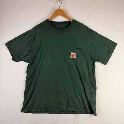 Carhartt Work In Progress Men's XL T-Shirt Short Sleeve Pocket Stretch Green