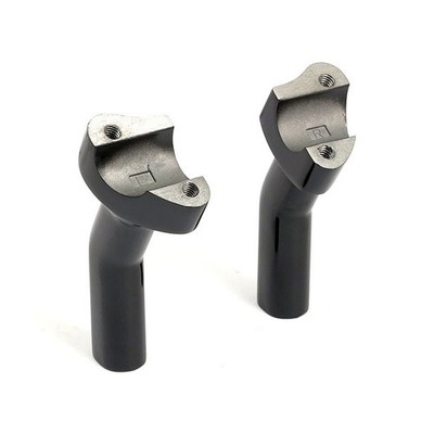 Pull Back Riser schwarz 4.5'' für 1'' Lenker für Harley Sportster Dyna FXR Softail