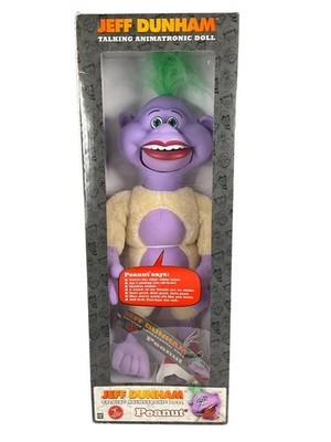 Jeff Dunham  Animatronic Talking Peanut Figure Doll Talks - NECA NOS %