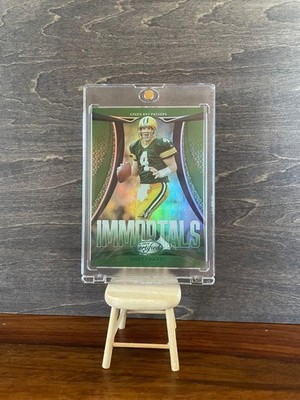 2024 Panini Certified Immortals Brett Favre Green Mirror 1/5 Packers SP Rare #4