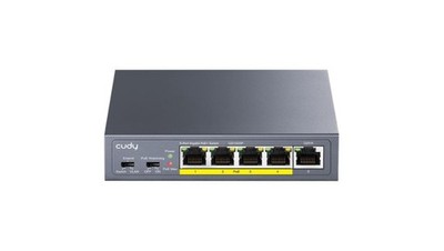 6971690790998 GS1005P Switch PoE 5 portów CUDY CUDY