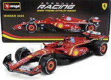 Ferrari F SF-24 #16 Winner 2024 Italy Monza GP Charles Leclerc in 1:18 scale