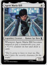 Agent Maria Hill 2 Marvel Super Heroes Magic the Gathering