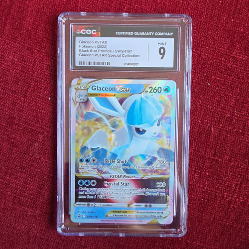 Glaceon VSTAR graded CGC 9 for sale on eBay