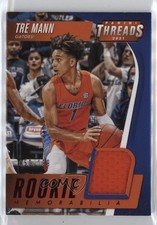 2021 Chronicles Draft Picks Threads Rookie Memorabilia Red 50/199 Tre Mann 0l2q