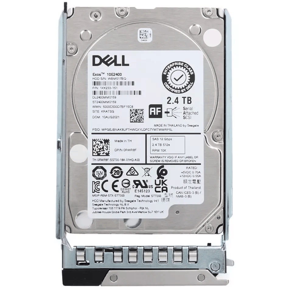 NEW Dell F9NWJ 2.4TB 10K SAS 2.5
