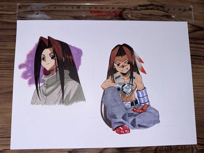 Namariko Drawing | Hao Asakura from Shaman King | Copic Marker Drawings | Art