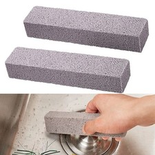 2xPumice Sticks Clean Pumice Scouring Pad for Cleaning Grey Pumice Stick Cleaner