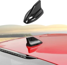 Roof Shark Antenna Cover Trim Decor Accessories for Ford Mustang 24-25 Carbon Fi