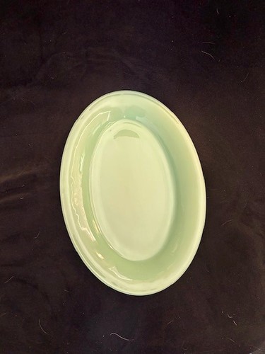 Fire King Large Oval JadeiteJadite Restaurant Oven Ware Platter 11 1/2" X 8 "