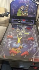 VTG Scooby-Doo Table Top Pinball Machine Halloween Hanna Barbera RARE. Lights Up