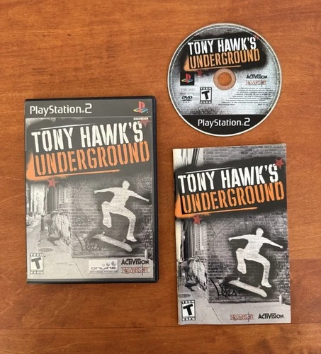Tony Hawk's Underground (PlayStation 2, PS2) VGC CIB Complete &Tested Ships Fast