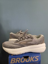 Mens 7  Brooks Ghost Max 2 Men's Running Shoes Gray White Mesh
