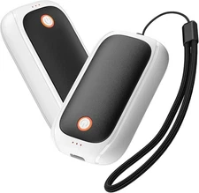 2 Pack Hand Warmers Rechargeable, Magnetic Electric Hand Warmers, 12H Max Heatin