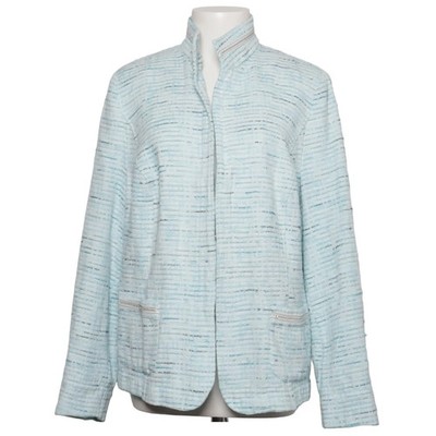 Erfo, Jacke, Damen, Größe: 46, Blau/Weiß/Mehrfarbig, Sonstiges #SZd