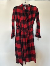 Stars Above Buffalo Checkered Robe New With Tags XS/S