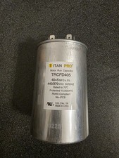 TitanPro TRCFD405 HVAC Round Dual Motor Run Capacitor. 40 5 MFD/UF 440/370 Volts