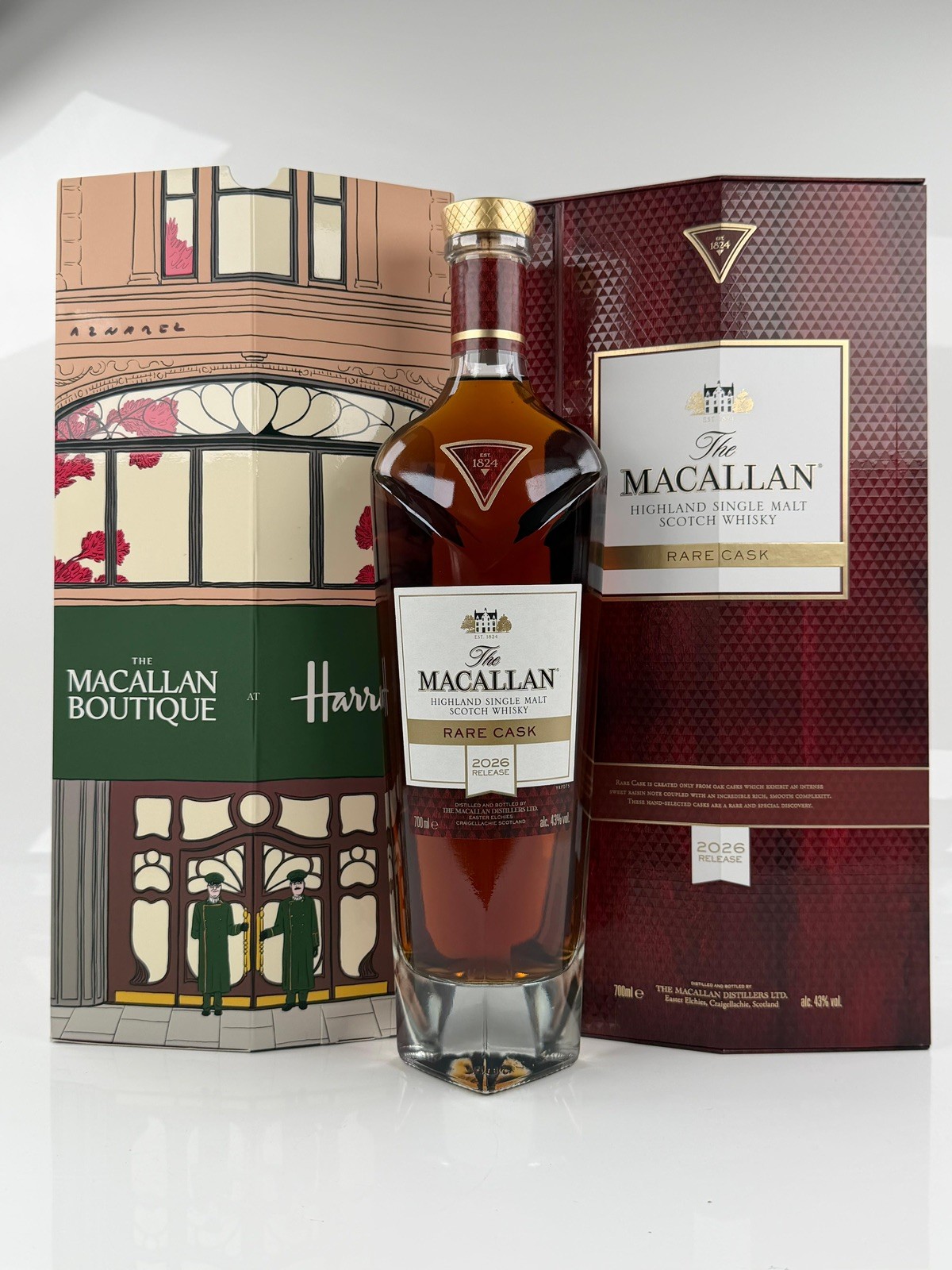 Macallan Rare Cask – Harrods Boutique London Exclusive – Limitiert auf 100 Stück