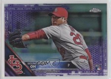 2016 Topps Chrome Purple Refractor 124/275 Seung-Hwan Oh #98 y8h