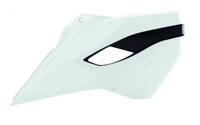 Kühlerschlitze Racetech weiß/schwarz Husqvarna FC/FE 250/350/450 RACETECH R-CVHS