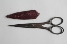 Ancienne paires de ciseaux acier Broderie Couture (67586)