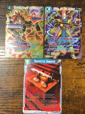 Dragon Ball Super TCG Tapion Bundle x3 BT14-033 SPR / BT14-050 SPR / BT14-05 NM
