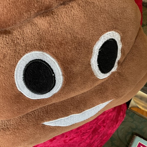 POO EMOJI ICON PELUCHE CUSCINO CUSCINO GIOCATTOLO di MUCKY FINGERS RIEMPIMENTO POLIESTERE & ESTERNO - Foto 5 di 9
