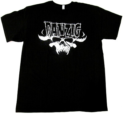 DANZIG T-shirt Hardcore Heavy Metal Hard Rock Tee Adult Men's