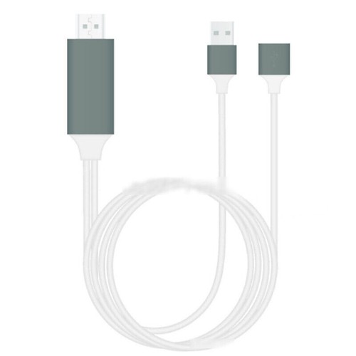 MHL Full HD 1080P Adattatore Cavo da USB a HDMI HDTV TV per iPhone / Android / Samsung - Foto 2 di 7