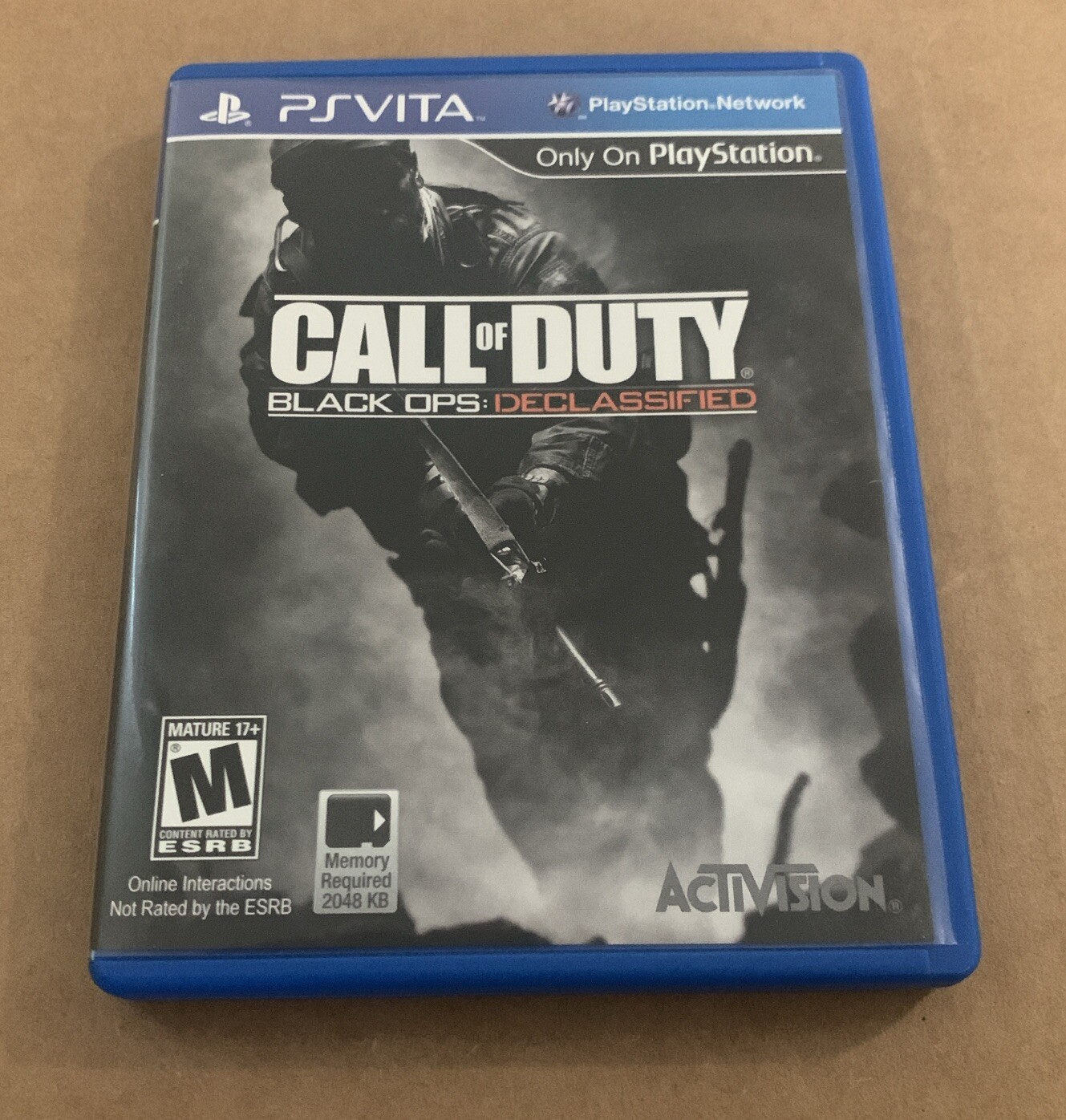 Call Of Duty Black Ops Declassified Ps Vita Neuf Scellé Ru Pal PLAYSTATION Psv | Australia