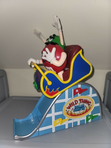 M&M's Wild Thing Achterbahn Süßigkeitenspender Limited Edition Originalverpackt - Bild 3 von 6