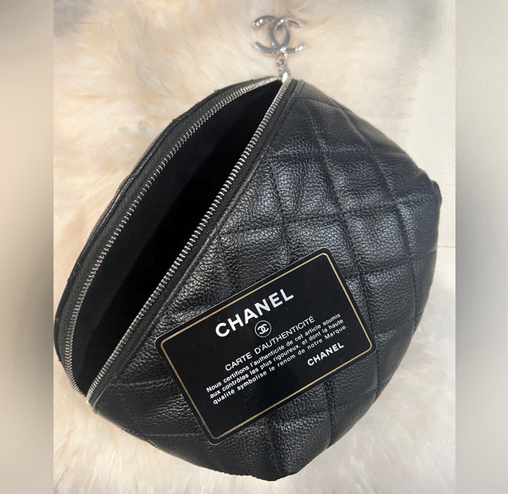 Chanel Quilted Belt Bag with Classic CC Logo