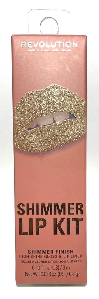 Revolution Makeup Shimmer Finish Lip Contour Kit - Image 2 of 4