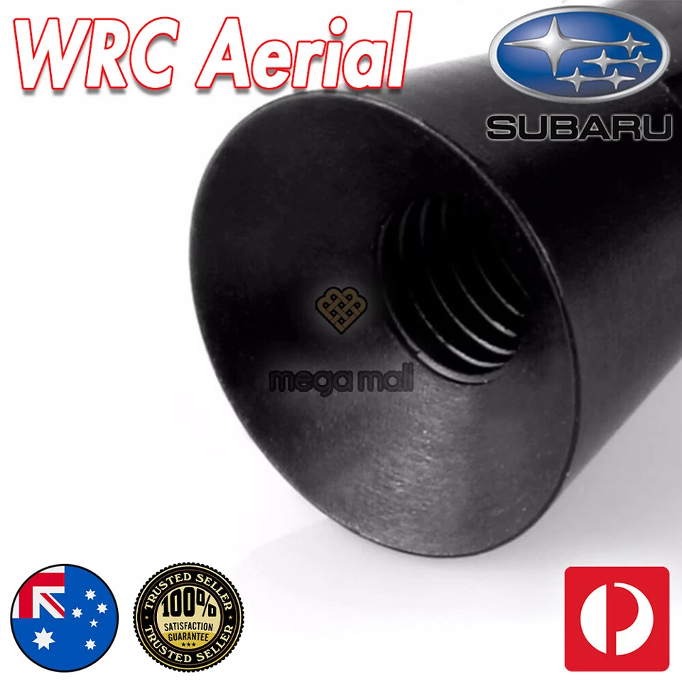 ANTENNA / AERIAL STUBBY BEE STING FOR SUBARU BRZ WRX STI BLACK CARBON — 第 2/4 张图片