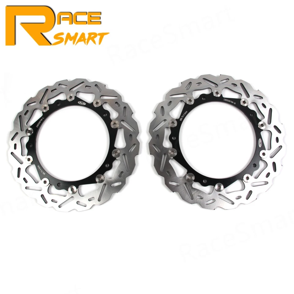 Rotores de freno delanteros traseros para BMW F800S 2006-2010 F800ST 2006-2012 F800R 2009-2020 Foto 2 de 4