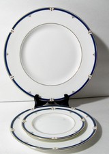 WEDGWOOD CRESTWICK 3 Piece Set Dinner, Salad, Bread Butter