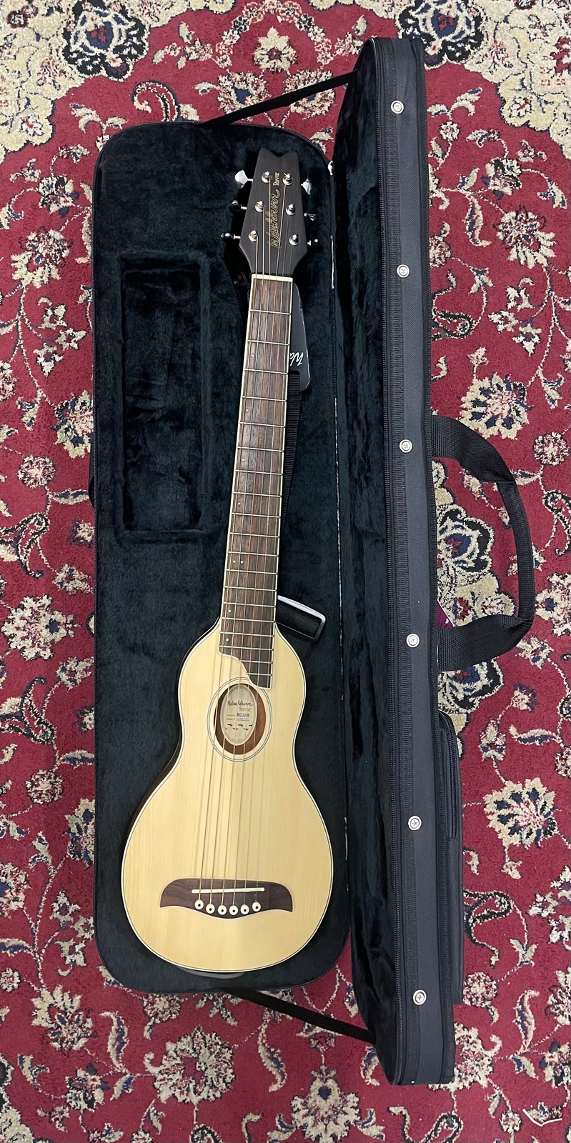 Washburn Rover RO10 Travel Guitar with Case PreOwned eBay