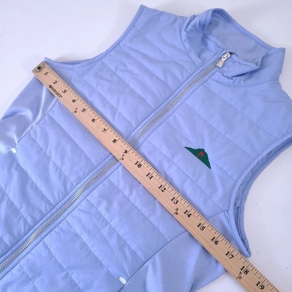 Peter Millar Womens Lizzie Wade Hampton Blue Golf Vest S - Image 4 of 4