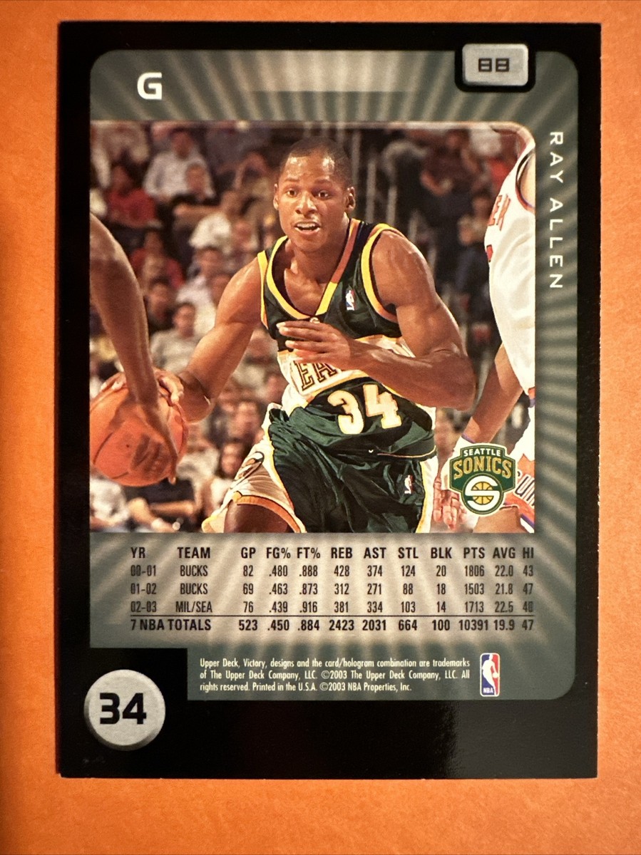 2003-04 Upper Deck Victory #88 Ray Allen | eBay
