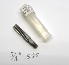 New 5/16" .3125  Reamer with 1/4-28 Shank Aircraft Tool