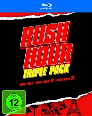 RUSH HOUR 1-3 -   3 BLU-RAY NEU