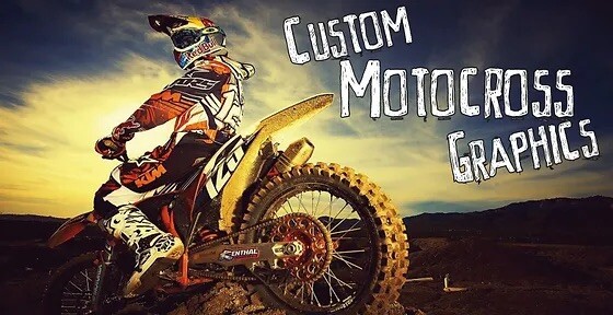 Motorcross Superbike Banger Racing Graphics Numbers Vinyl Stickers Car Bike 319