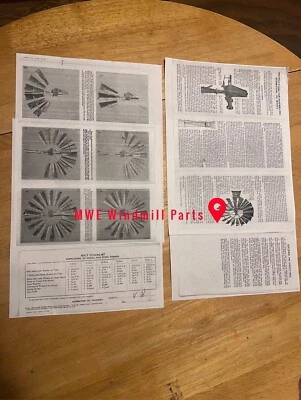 Aermotor Windmill 702 Assembly Instructions