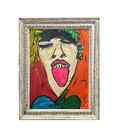 Absolutely Stunning Peter Keil "Mick Jagger" Guaranteed Authentic 