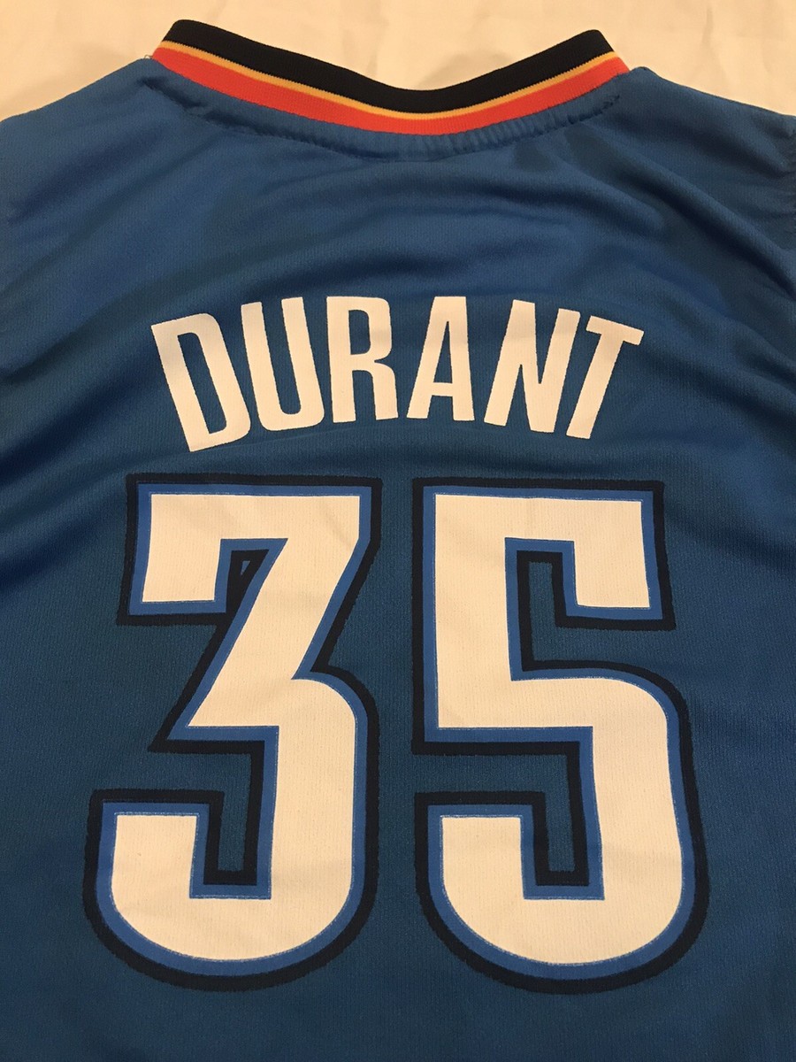 Adidas Kevin Durant Oklahoma City Thunder #35 NBA Jersey Youth